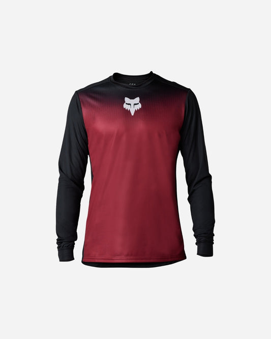 Maglia a maniche lunghe Fox Racing Ranger Keel - Borgogna
