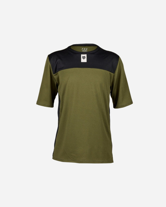 Maillot manches courtes enfant Fox Racing Defend - Vert