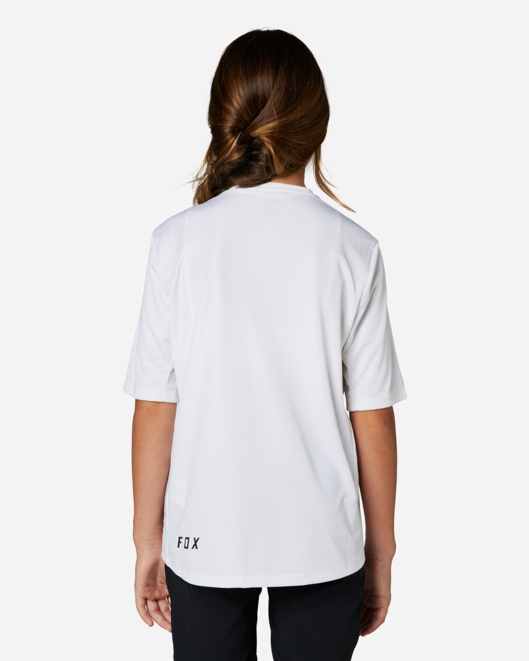 Maglia a maniche corte Fox Racing Ranger per bambini - Bianca