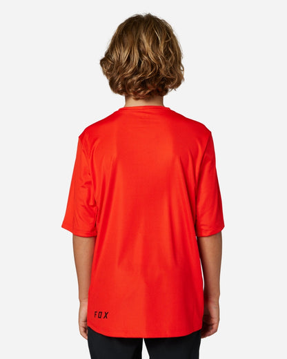 Maillot manches courtes enfant Fox Racing Ranger - Rouge Fluo