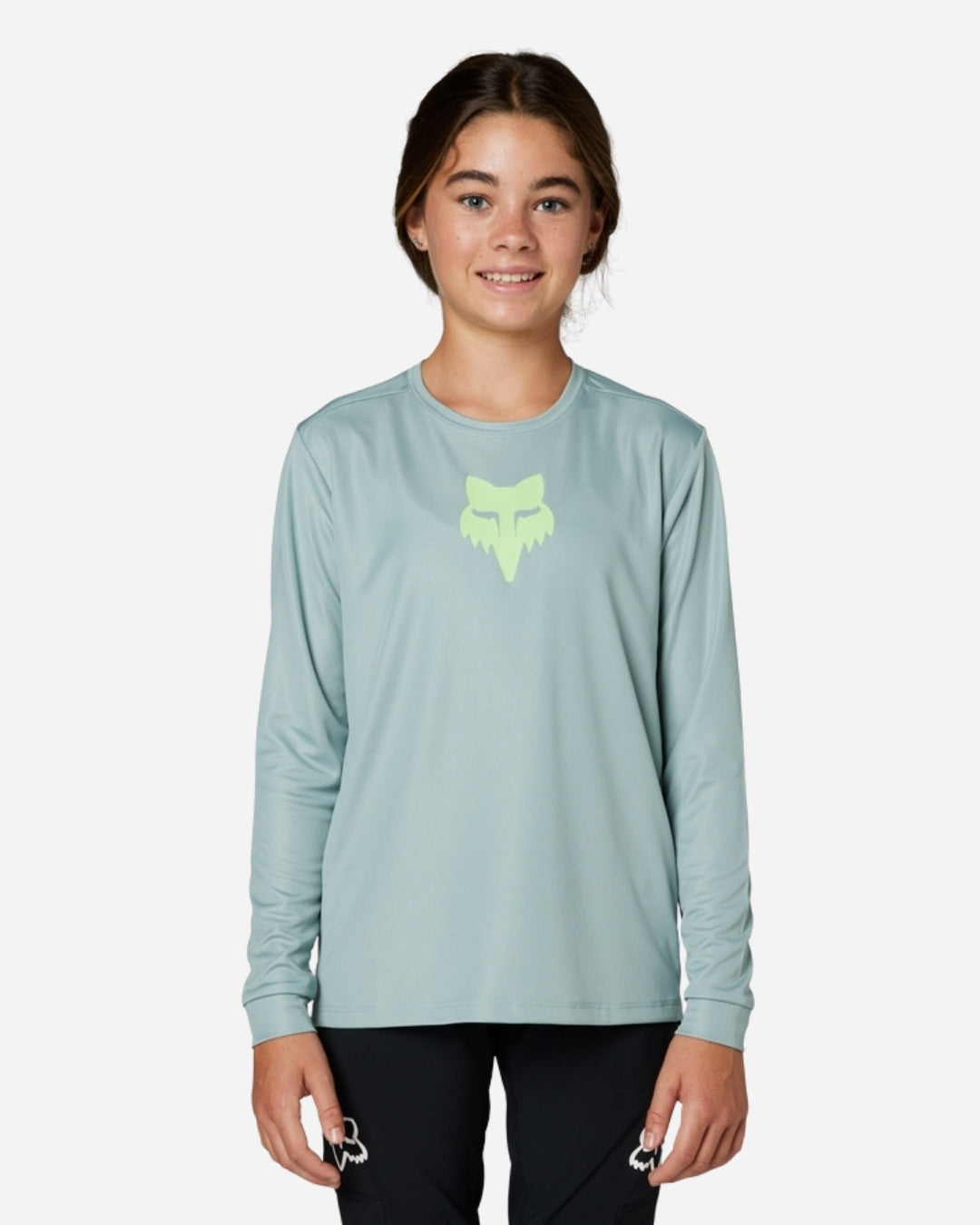 Maillot manches longues enfant Fox Racing Ranger - Gris Anthracite