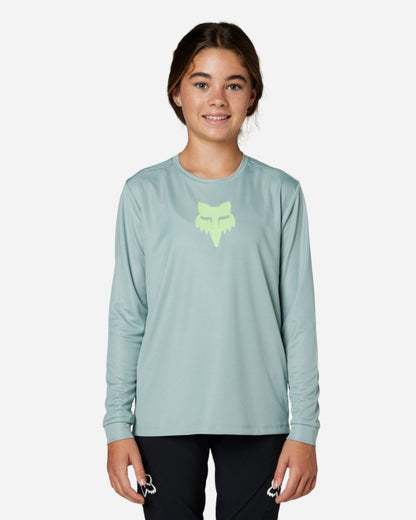 Maillot manches longues enfant Fox Racing Ranger - Gris Anthracite