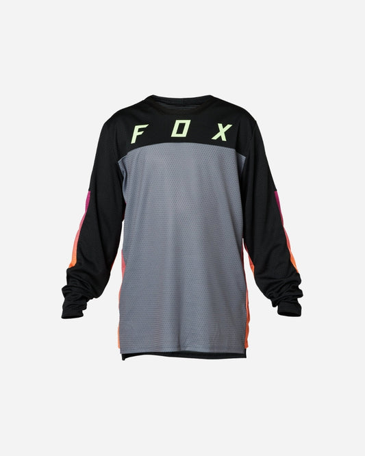 Maglia a maniche lunghe Fox Racing Defend Race per bambini - Nera