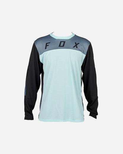 Fox Racing Defend Race Kinder-Langarmtrikot – Gletscherblau