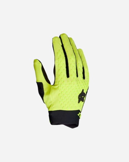 Gants enfant Fox Racing Defend - Jaune Fluo