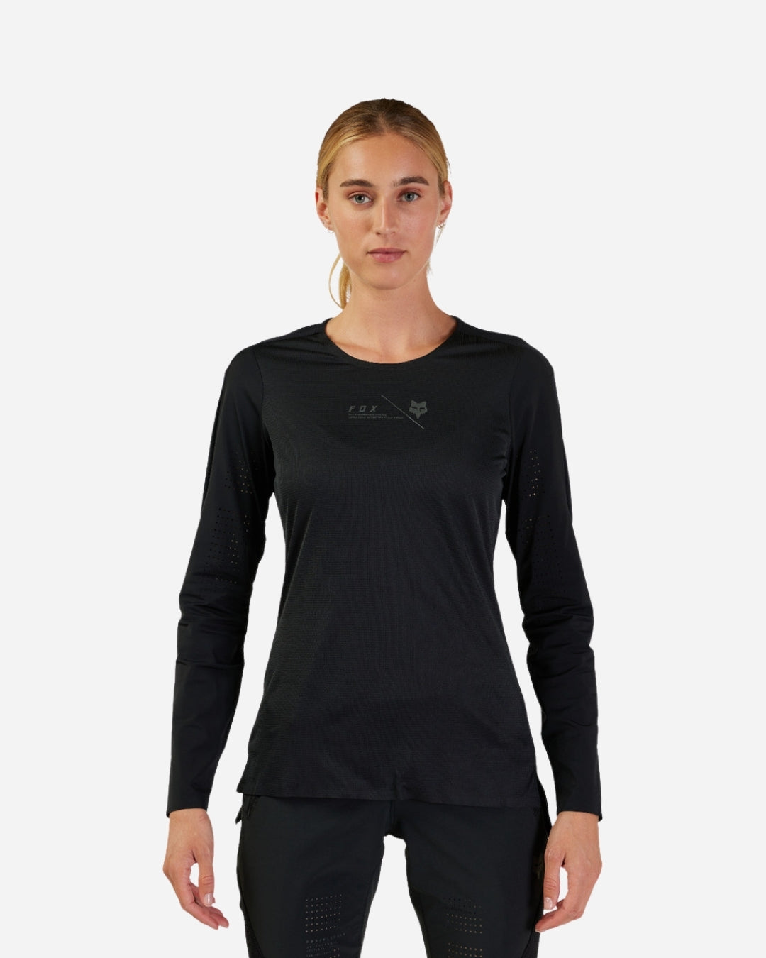 Maillot manches longues femme Fox Racing Flexair Pro - Noir