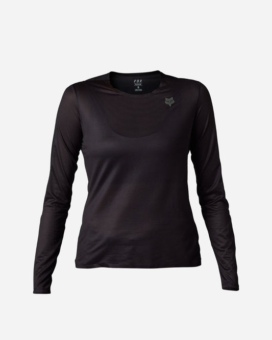 Maillot manches longues femme Fox Racing Flexair Ascent - Noir