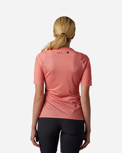 Maglia a maniche corte da donna Fox Racing Flexair Ascent - Salmone