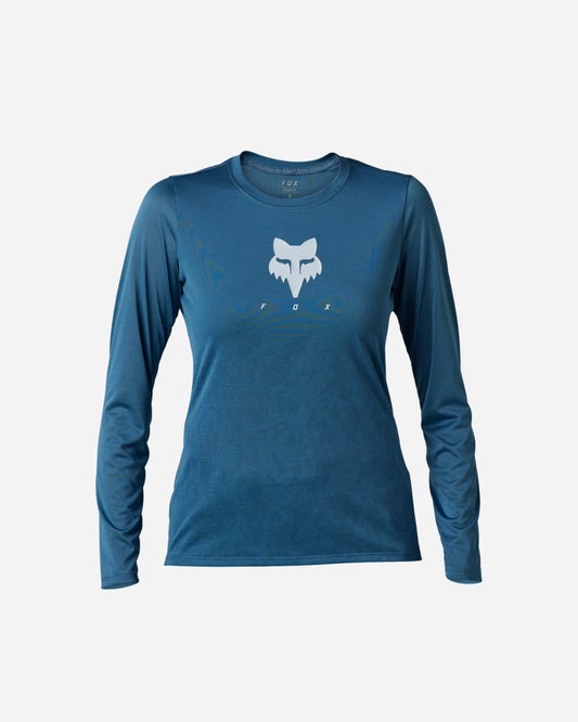 Maillot manches longues femme Fox Racing Ranger TruDri - Ardoise Foncé