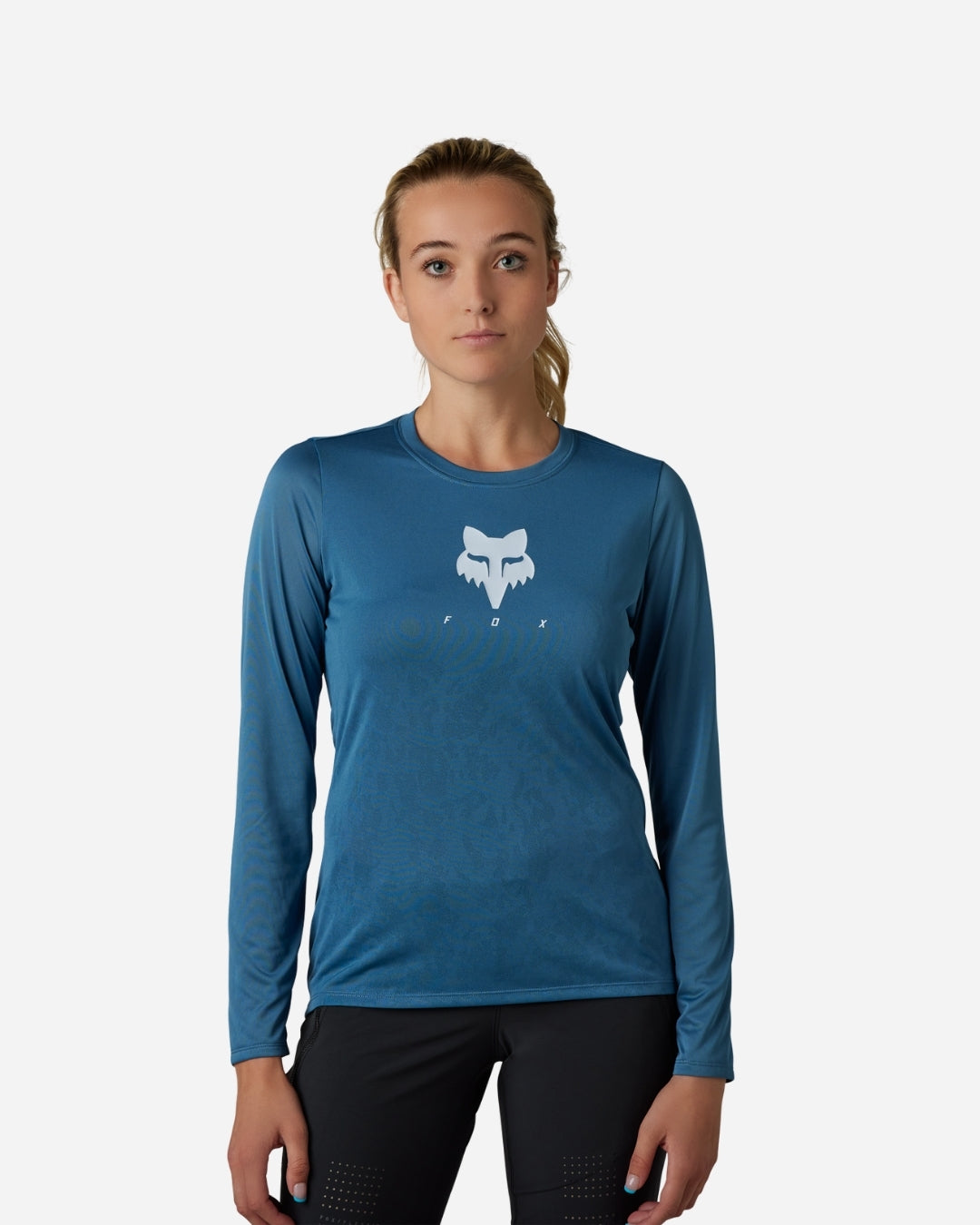 Maglia a maniche lunghe da donna Fox Racing Ranger TruDri - Ardesia scura