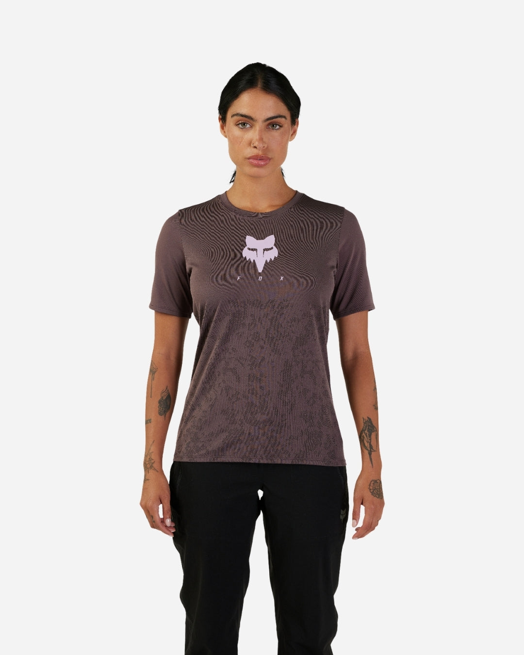 Maillot manches courtes femme Fox Racing Ranger TruDri - Violet