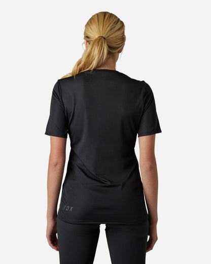 Maglia a maniche corte da donna Fox Racing Ranger Fox Head - Nera