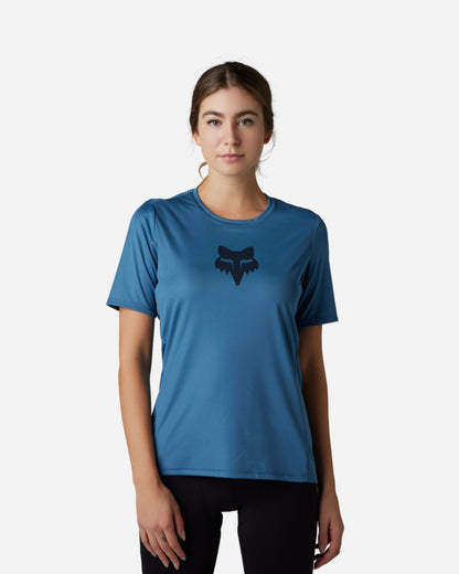 Maillot manches courtes femme Fox Racing Ranger Fox Head - Ardoise Foncé