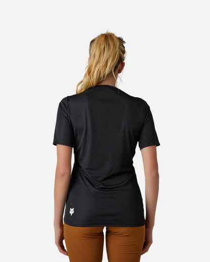 Maillot manches courtes femme Fox Racing Ranger Moth - Noir