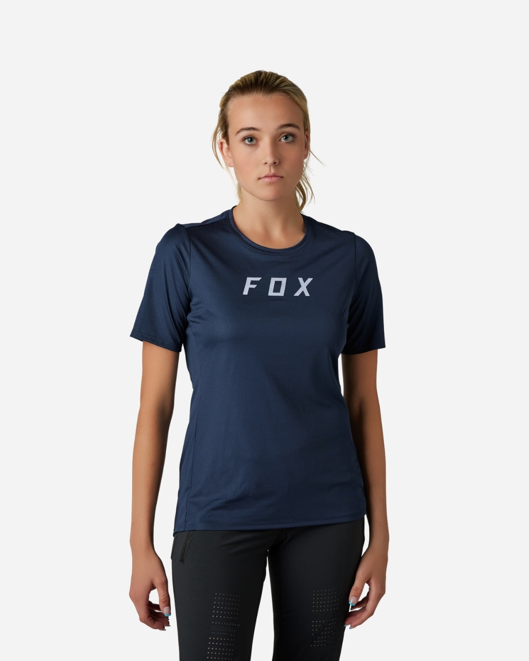 Maillot manches courtes femme Fox Racing Ranger Moth - Minuit