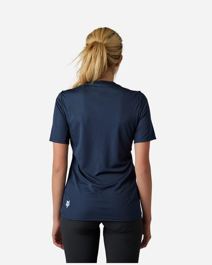 Maillot manches courtes femme Fox Racing Ranger Moth - Minuit