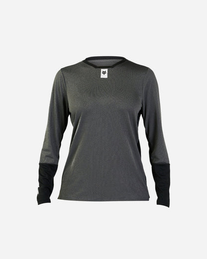 Maglia a maniche lunghe Fox Racing Defend da donna - Grigio scuro