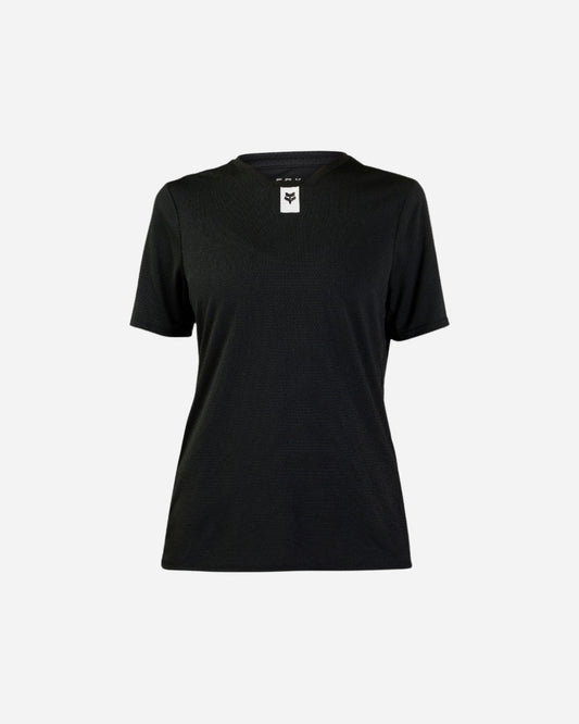 Maillot manches courtes femme Fox Racing Defend - Noir