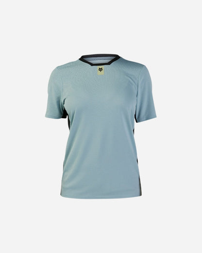 Fox Racing Defend Damen-Kurzarmtrikot – Anthrazitgrau