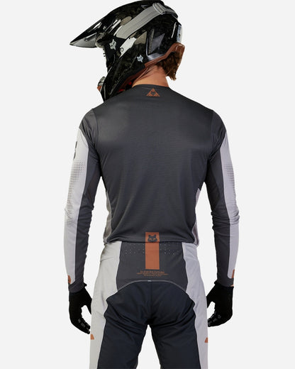 Maillot Fox Racing Flexair Ical - Gris