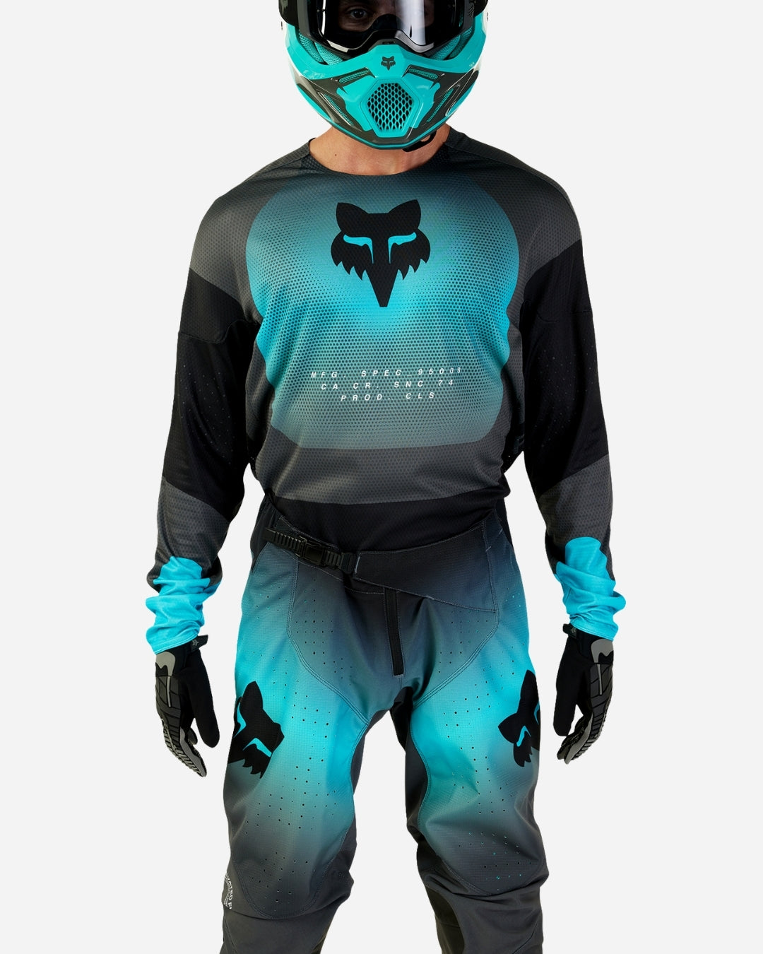 Maillot Fox Racing 360 Revise - Sarcelle