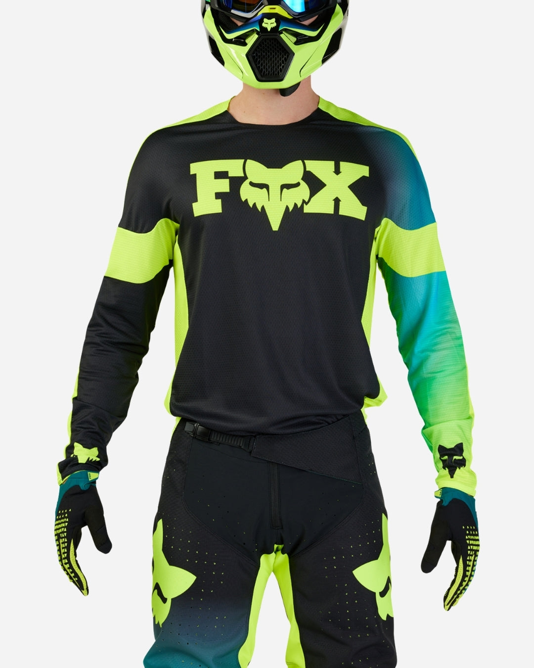Maillot Fox Racing 360 Streak - Noir/Jaune