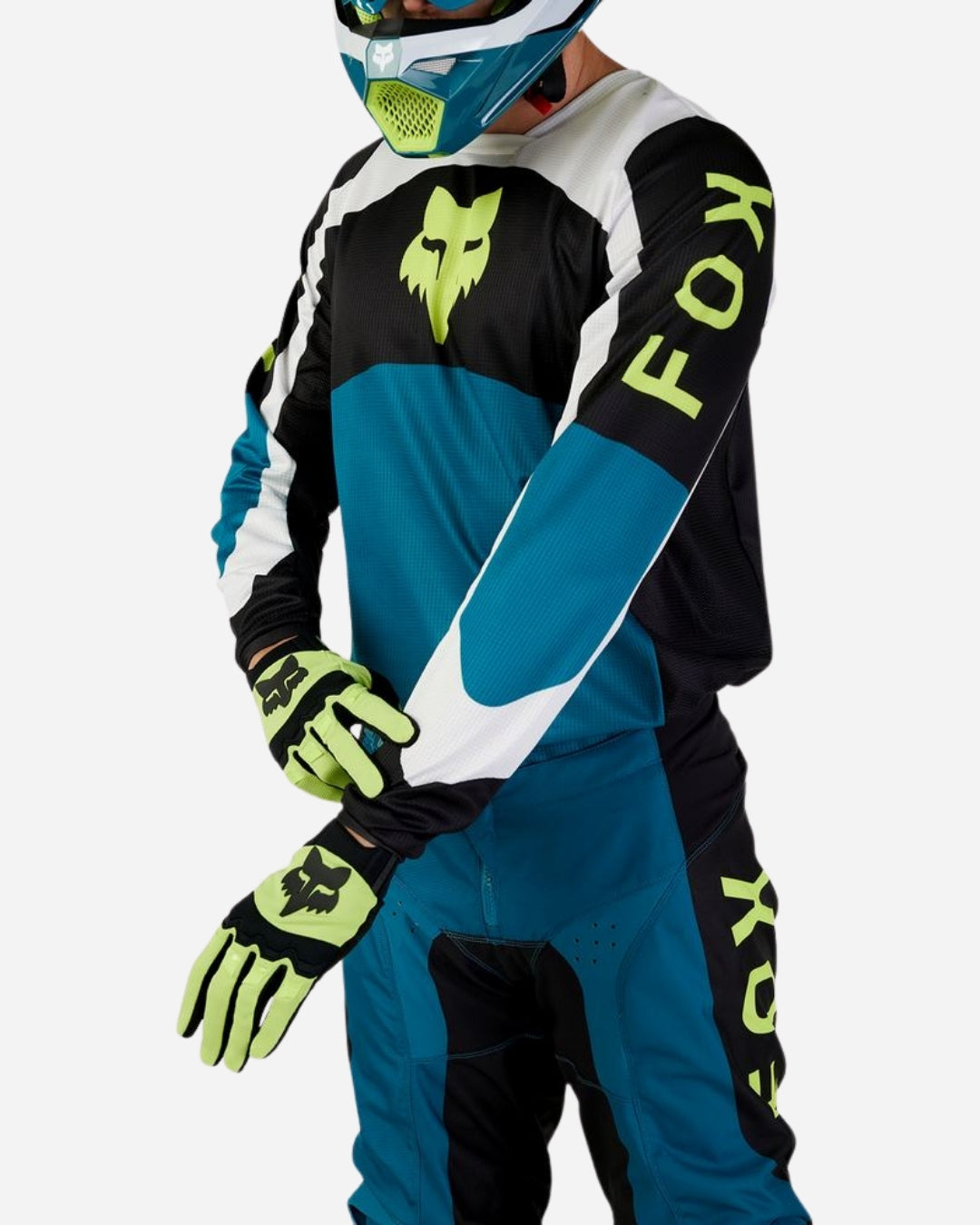 Maillot Fox Racing 180 Nitro - Bleu mat