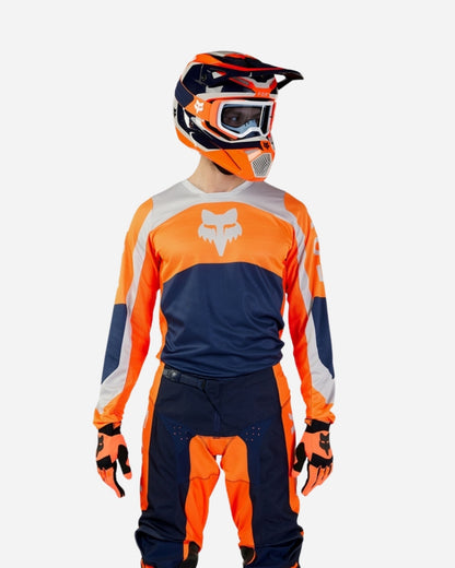 Maillot grandes tailles Fox Racing 180 Nitro - Rouge fluo