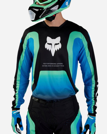 Fox Racing 180 Ballast Jersey - Black/Blue