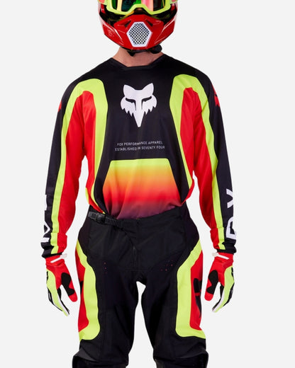 Maillot Fox Racing 180 Ballast - Noir/Rouge