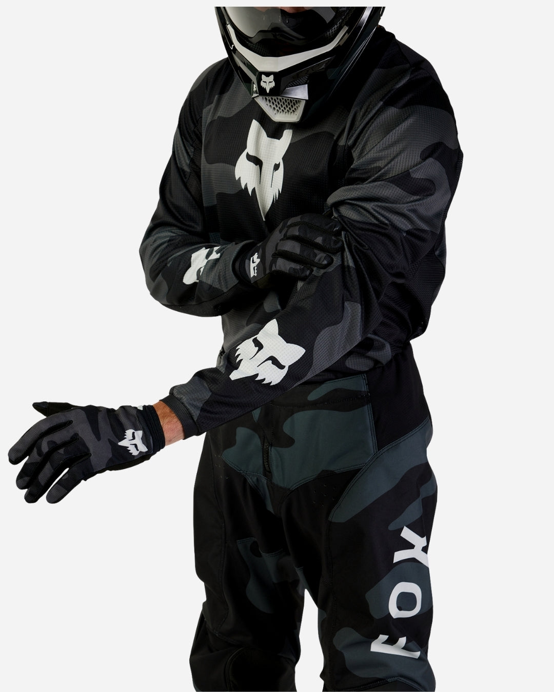 Maillot Fox Racing 180 Bnkr - Noir/Camo
