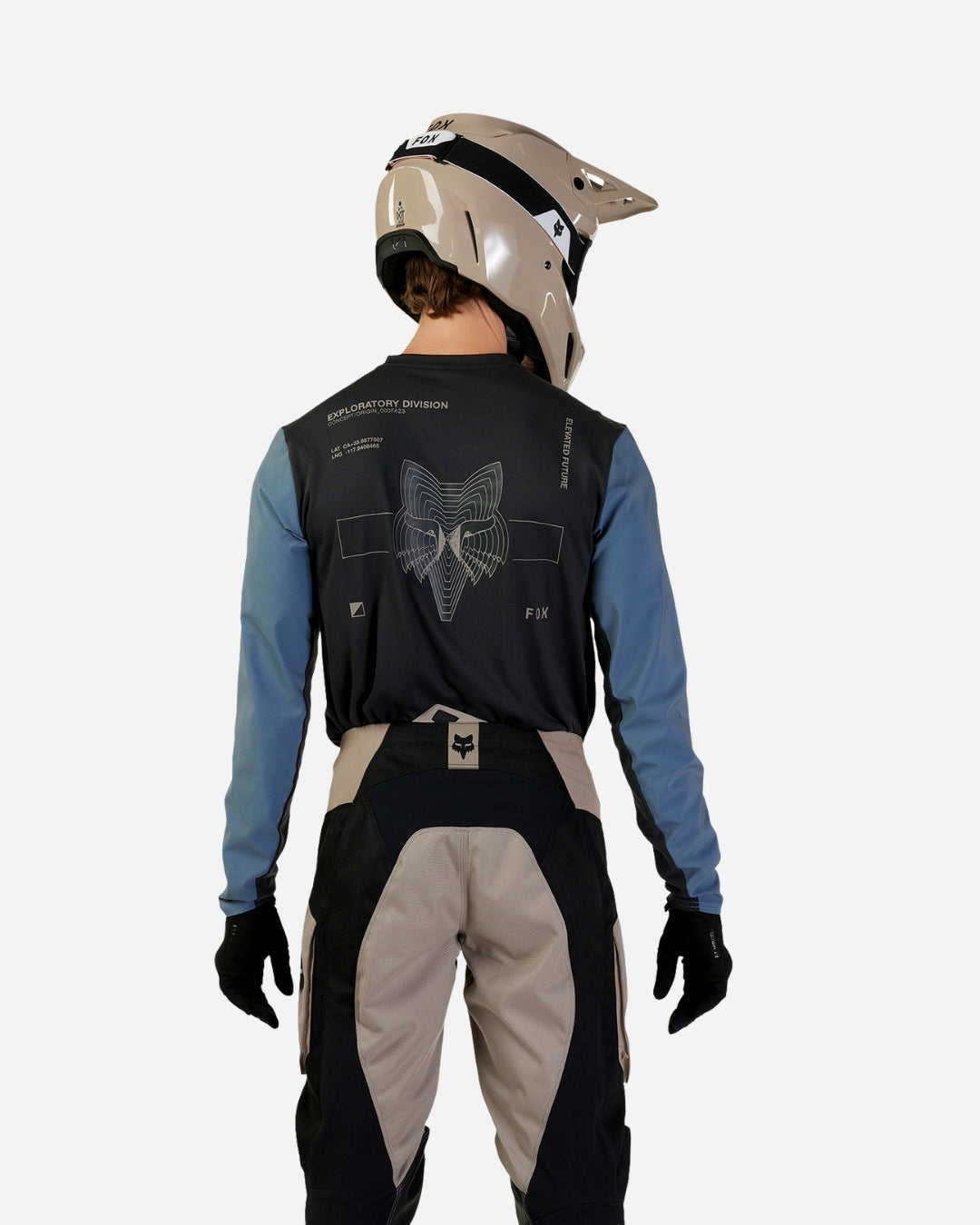 Maillot Fox Racing Ranger Off Road - Noir vintage