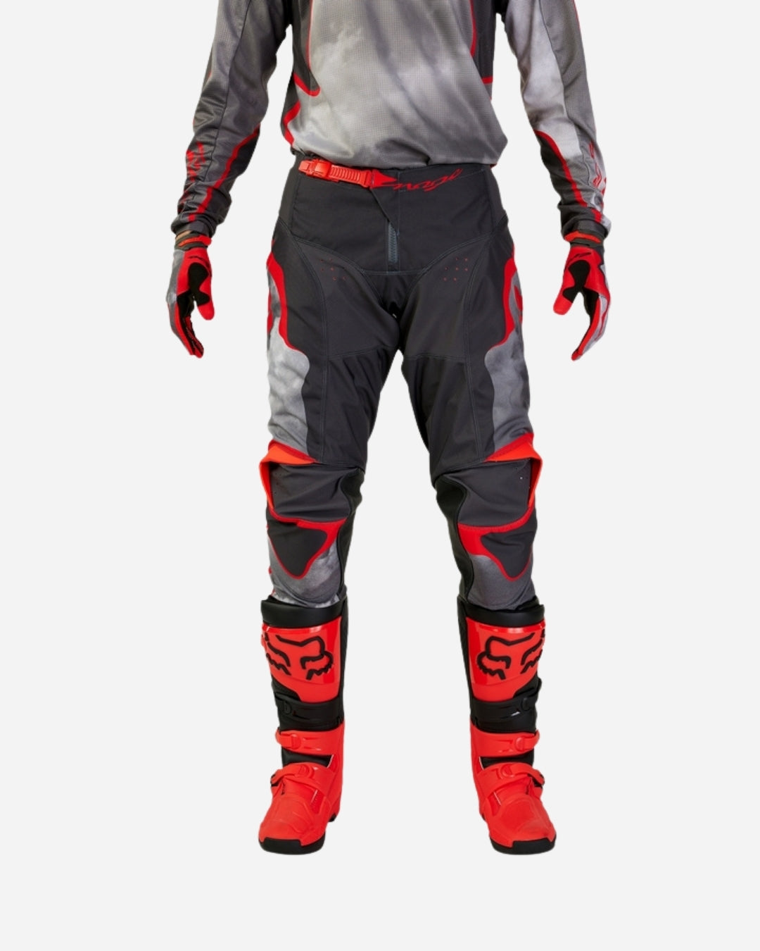 Fox Racing 180 Atlas Hose - Grau/Rot