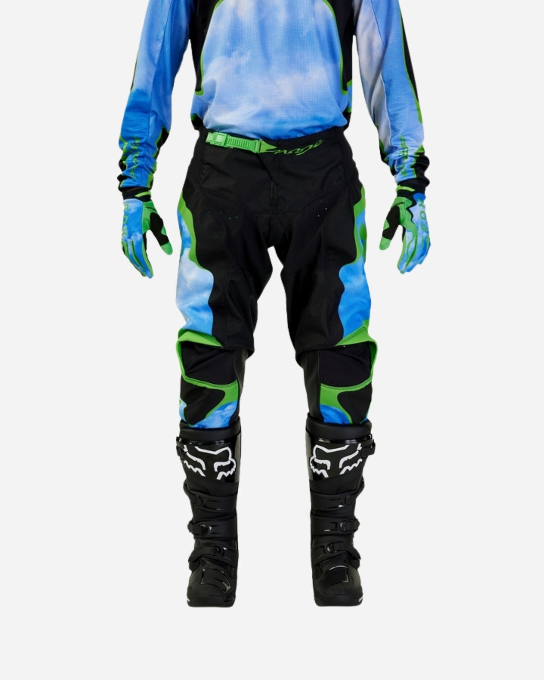 Fox Racing 180 Atlas Hose – Schwarz/Grün