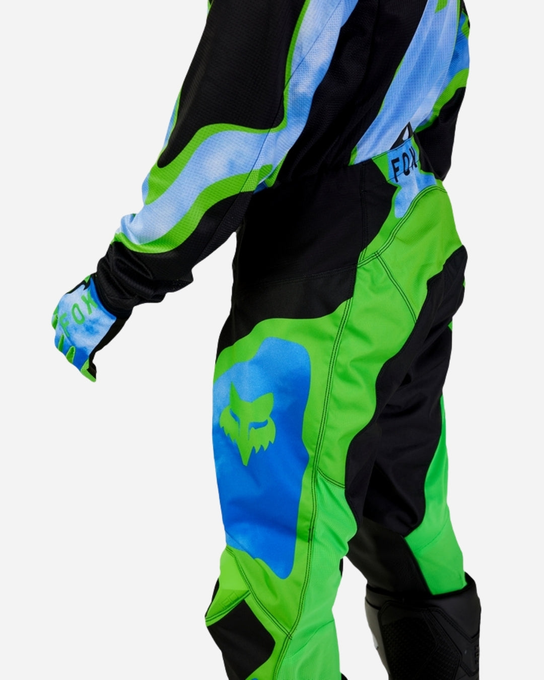 Fox Racing 180 Atlas Hose – Schwarz/Grün