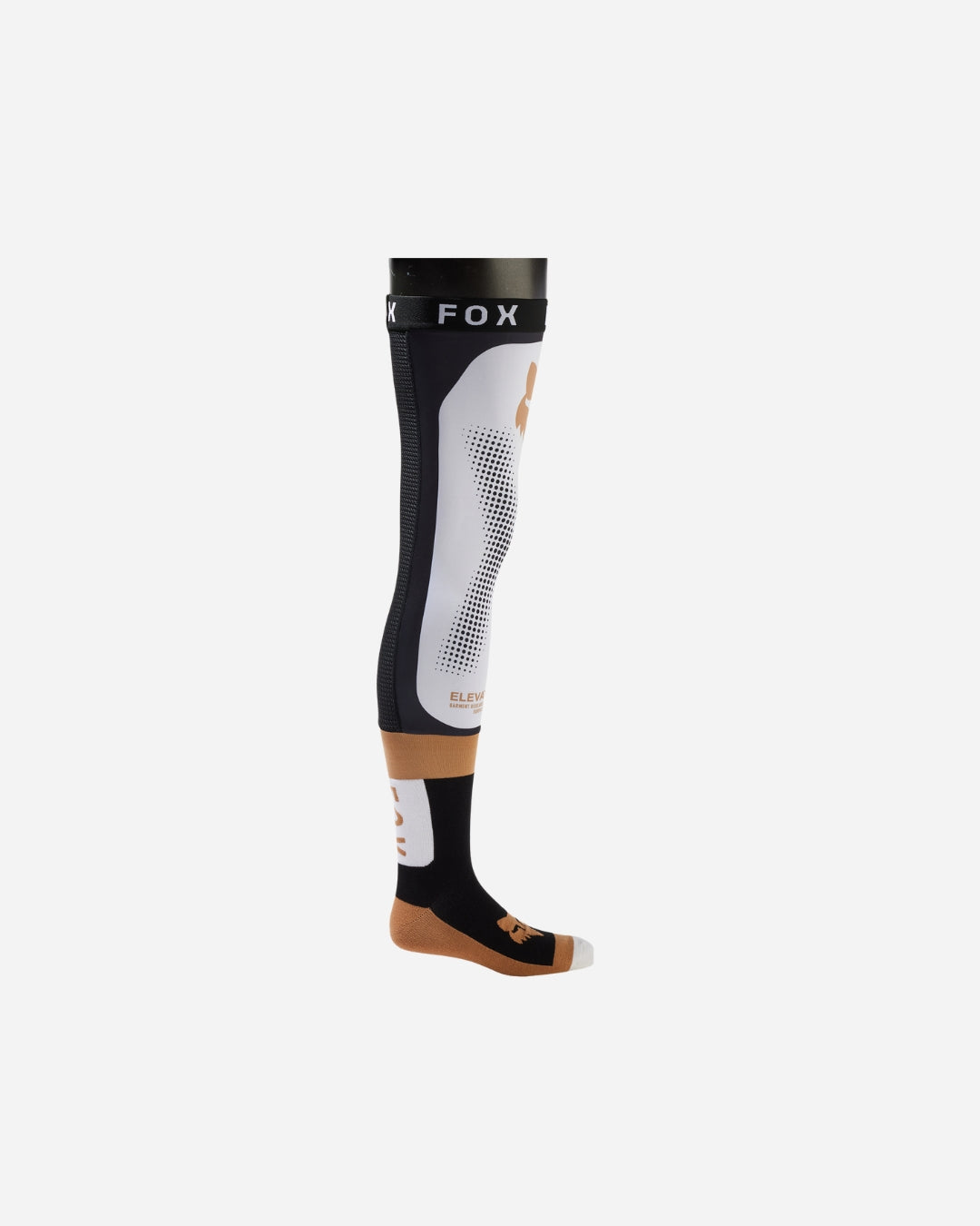 Chaussettes longues pour orthèse de genou Fox Racing Flexair - Noir/Blanc