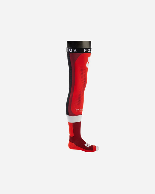 Chaussettes longues pour orthèse de genou Fox Racing Flexair - Rouge fluo