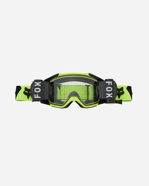 Maschera Fox Racing Vue Roll-Off - Nero/Giallo