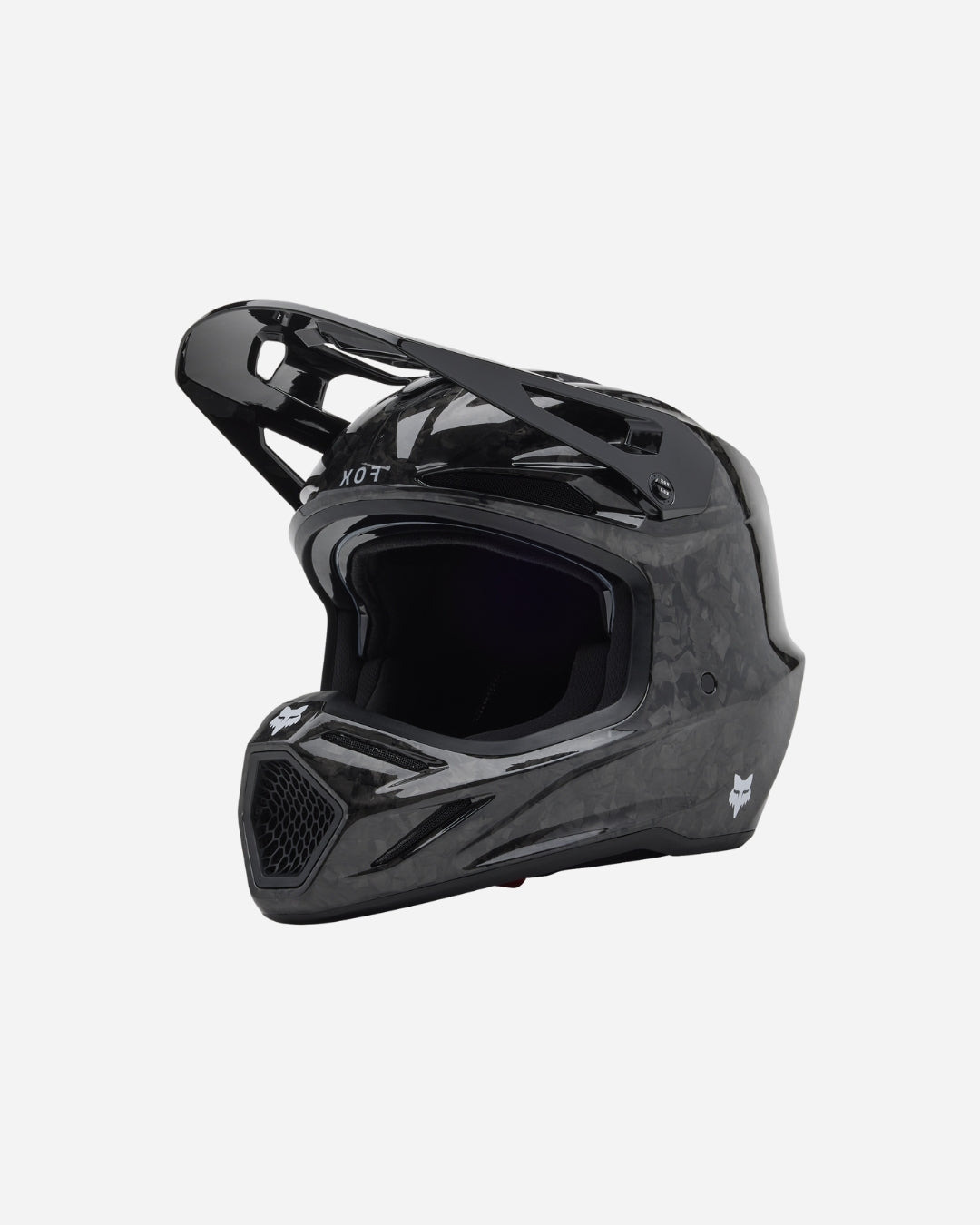 Casque Fox Racing V3 RS Carbon - Noir uni