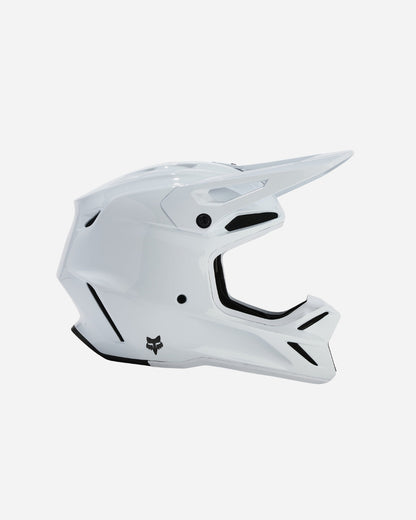 Casque Fox Racing V3 RS Carbon - Blanc uni