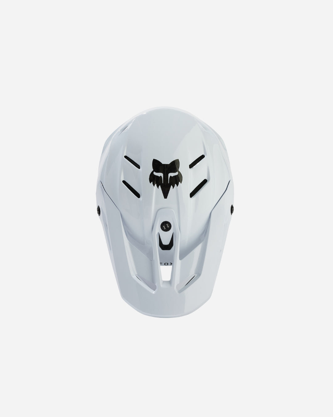 Casque Fox Racing V3 RS Carbon - Blanc uni