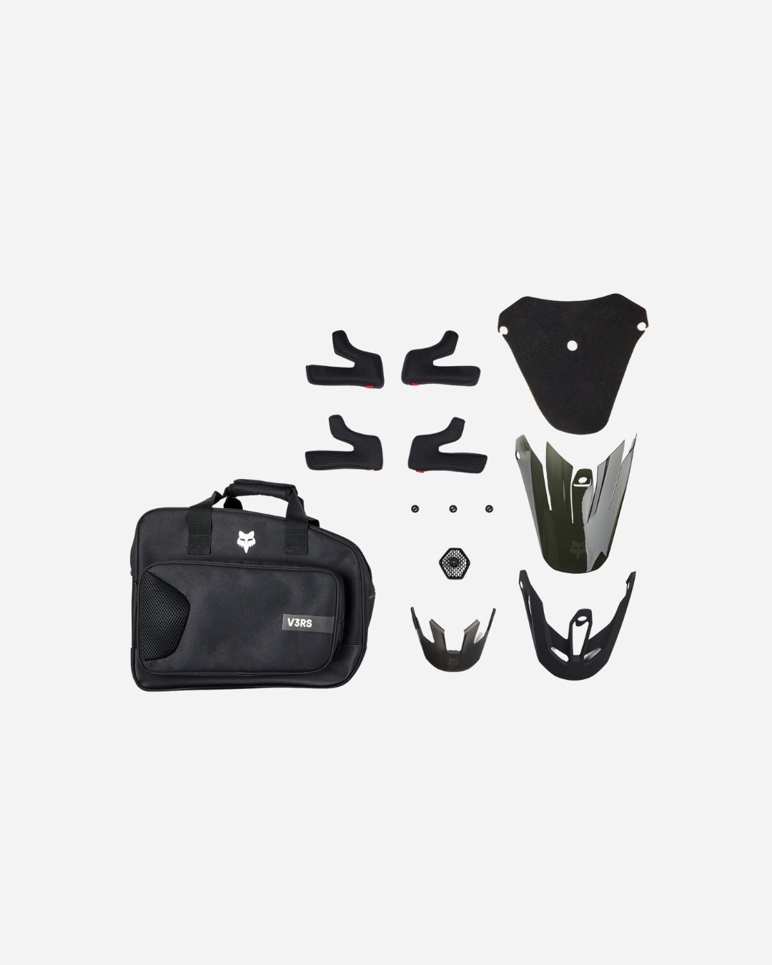 Casque Fox Racing V3 RS Carbon - Noir mat uni