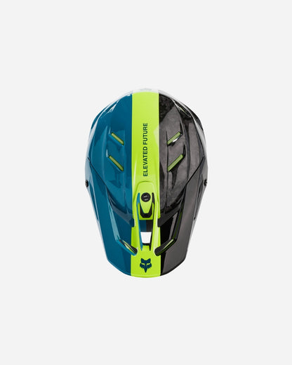 Casque Fox Racing V3 RS Ical - Bleu métallisé