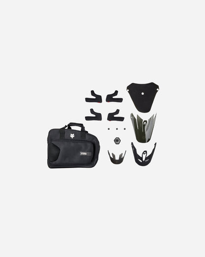 Casque Fox Racing V3 RS Ical - Bleu métallisé