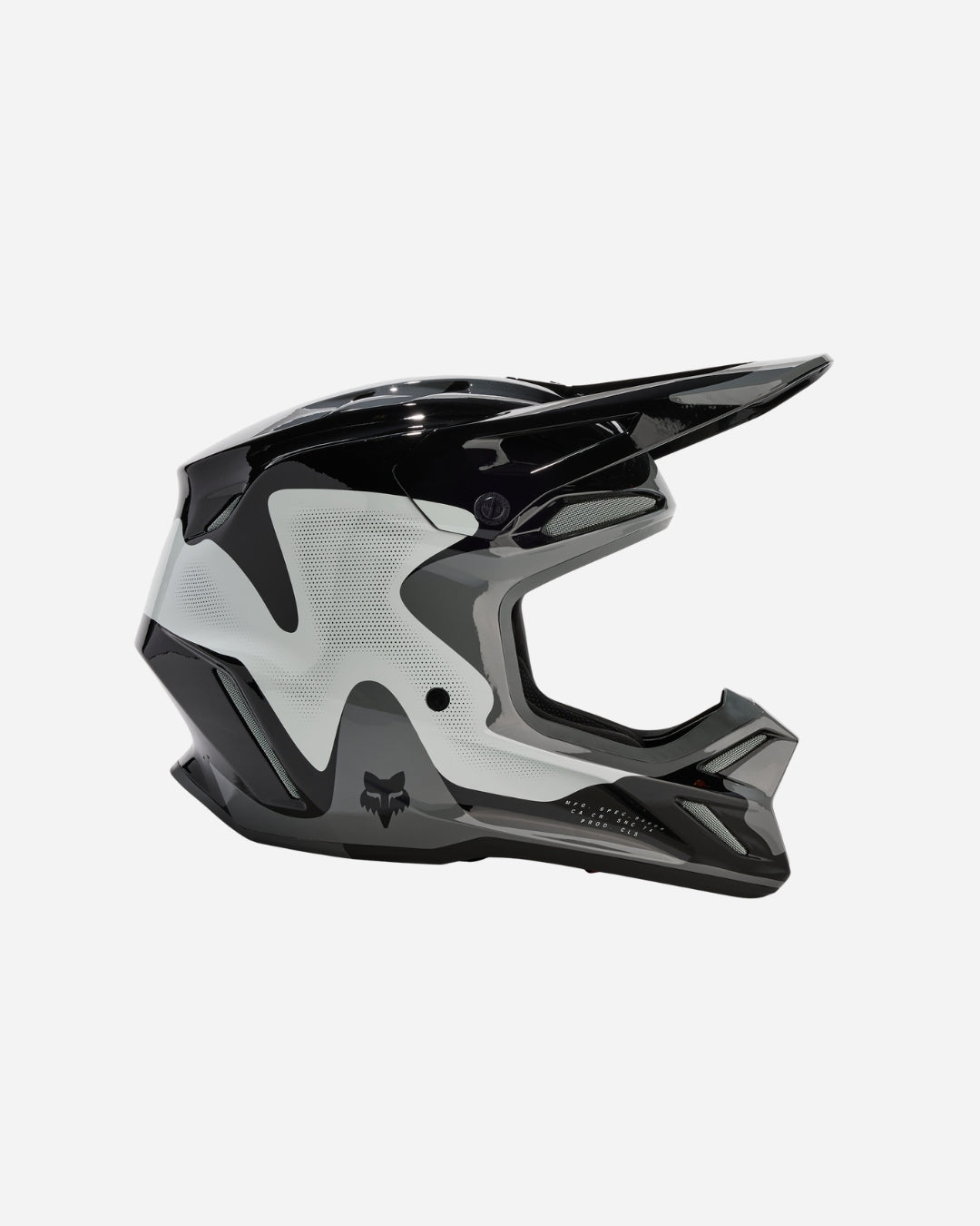 Casque Fox Racing V3 Revise - Noir/Gris