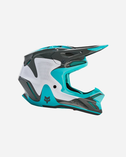 Casque Fox Racing V3 Revise - Sarcelle