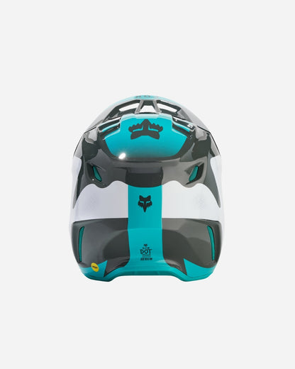 Casque Fox Racing V3 Revise - Sarcelle