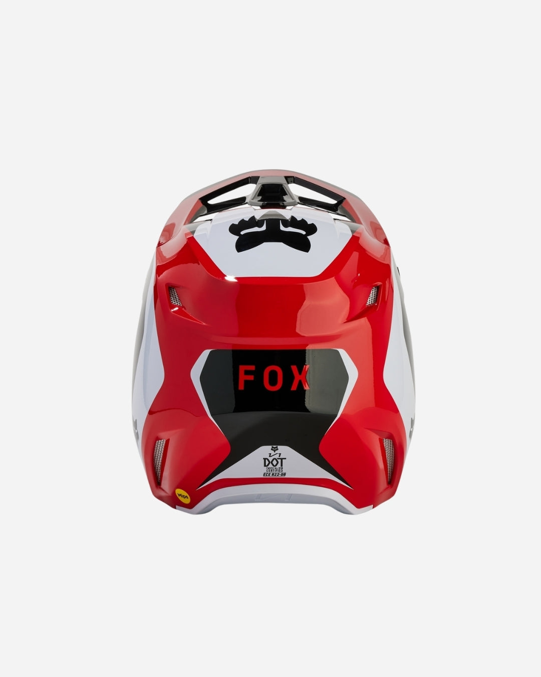 Fox Racing V1 Nitro Helm – Fluoreszierendes Rot