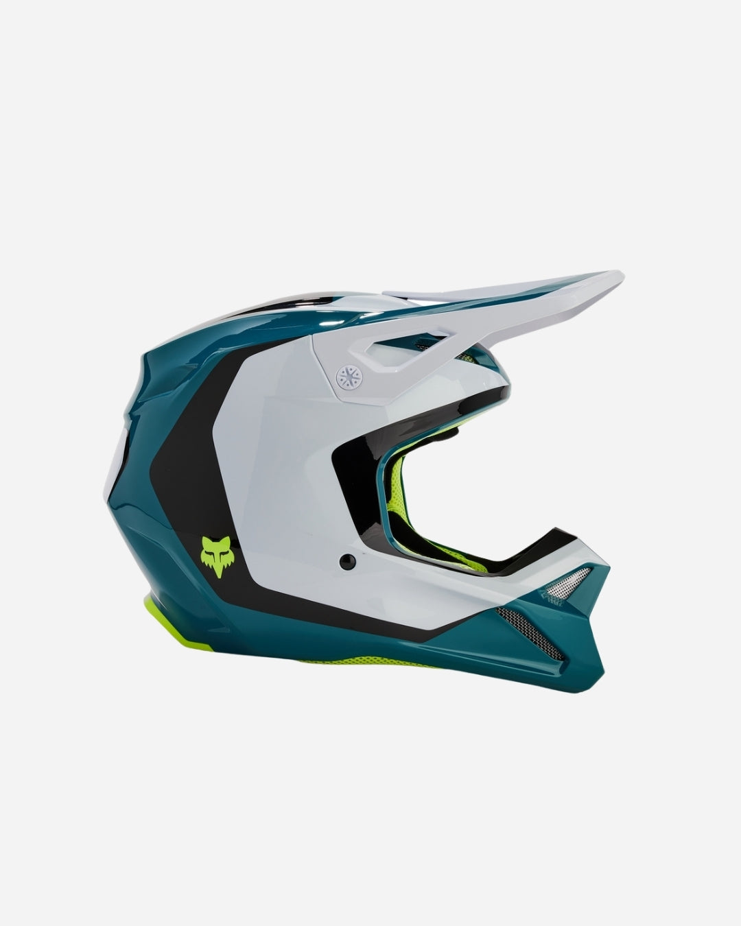 Fox Racing V1 Nitro Helm – Metallicblau
