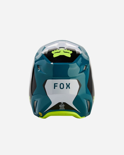 Fox Racing V1 Nitro Helm – Metallicblau